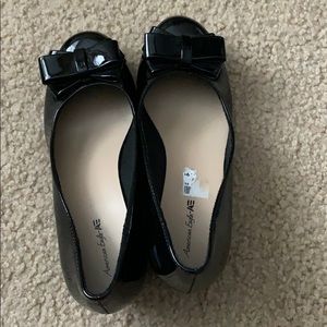 Wedged heels